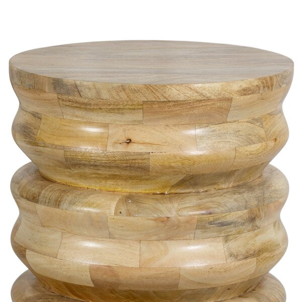 Aria Wood Accent Table Macro 2